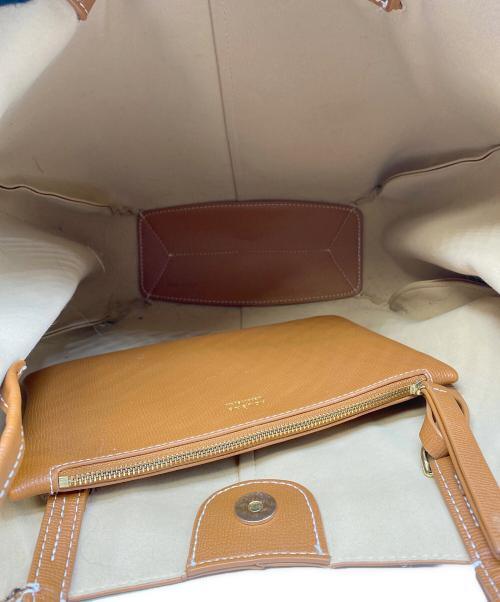 POLENE（ポレーヌ）POLENE (ポレーヌ) トートバッグ キャメルの古着・服飾アイテム