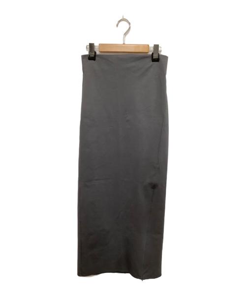 VERMEIL par iena（ヴェルメイユ パー イエナ）VERMEIL par iena (ヴェルメイユ パー イエナ) マキシタイトスカート グレー サイズ:SIZE Mの古着・服飾アイテム