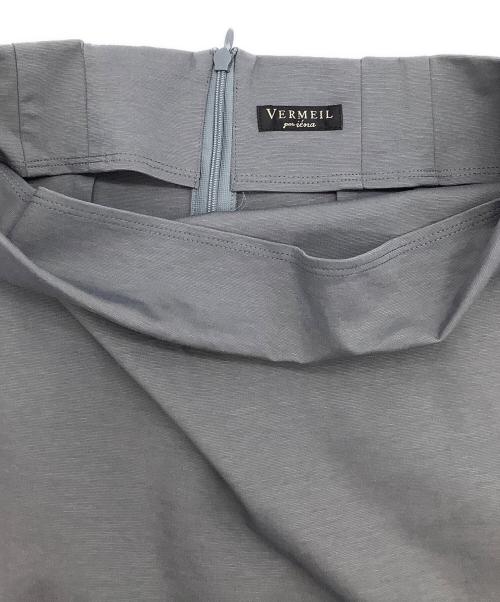 VERMEIL par iena（ヴェルメイユ パー イエナ）VERMEIL par iena (ヴェルメイユ パー イエナ) マキシタイトスカート グレー サイズ:SIZE Mの古着・服飾アイテム
