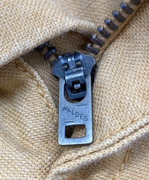 FULLCOUNT（フルカウント）FULLCOUNT (フルカウント) ダブルニーブラウンダック ぺインターパンツ イエロー サイズ:SIZE 30の古着・服飾アイテム