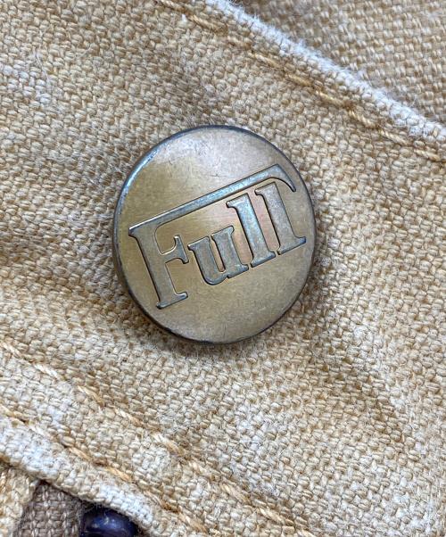 FULLCOUNT（フルカウント）FULLCOUNT (フルカウント) ダブルニーブラウンダック ぺインターパンツ イエロー サイズ:SIZE 30の古着・服飾アイテム