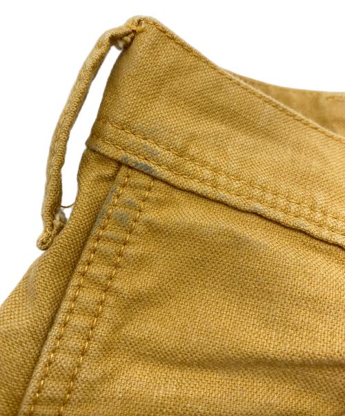 FULLCOUNT（フルカウント）FULLCOUNT (フルカウント) ダブルニーブラウンダック ぺインターパンツ イエロー サイズ:SIZE 30の古着・服飾アイテム