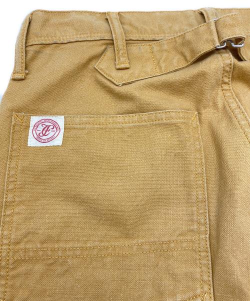 FULLCOUNT（フルカウント）FULLCOUNT (フルカウント) ダブルニーブラウンダック ぺインターパンツ イエロー サイズ:SIZE 30の古着・服飾アイテム