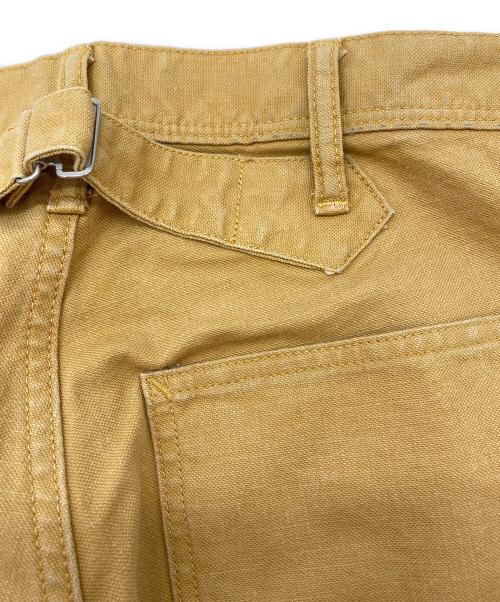 FULLCOUNT（フルカウント）FULLCOUNT (フルカウント) ダブルニーブラウンダック ぺインターパンツ イエロー サイズ:SIZE 30の古着・服飾アイテム