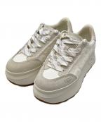 UGGアグ）の古着「MARIN LACE LOGO」｜ホワイト