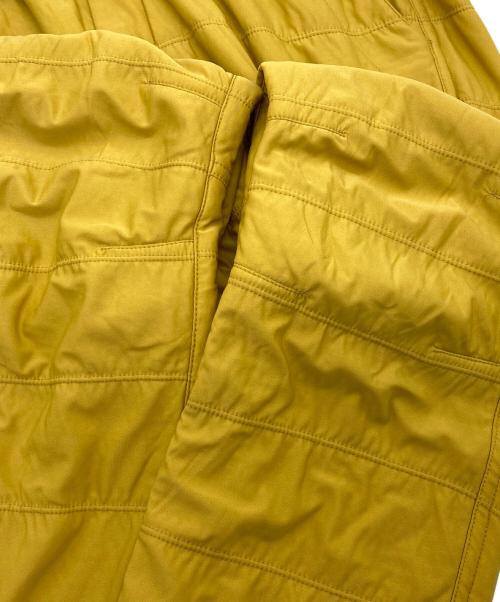Snow peak（スノーピーク）Snow peak (スノーピーク) フレキシブルインサレーションパンツ マスタードイエロー サイズ:SIZE Mの古着・服飾アイテム