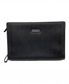 BURBERRYバーバリー）の古着「クラッチバッグ」｜ブラック