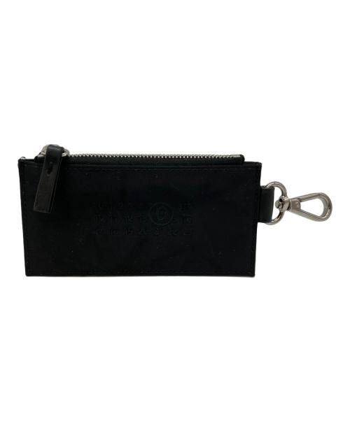 MM6 Maison Margiela（エムエムシックスメゾンマルジェラ）MM6 Maison Margiela (エムエムシックスメゾンマルジェラ) カードケース ブラックの古着・服飾アイテム