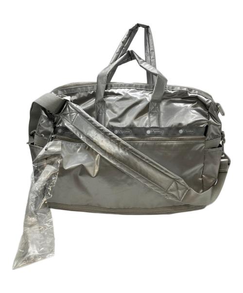 LeSportsac（レスポートサック）LeSportsac (レスポートサック) Ameri (アメリ) 2WAYボストンバッグ シルバーの古着・服飾アイテム