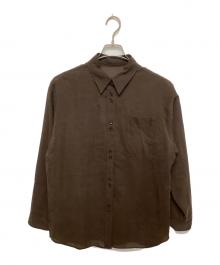 JOURNAL STANDARD（ジャーナルスタンダード）の古着「25AW キュプラヴィンテージローンシャツ」｜ブラウン
