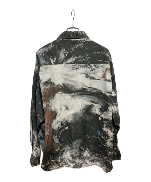 DIESEL（ディーゼル）DIESEL (ディーゼル) 長袖シャツ グレー サイズ:50の古着・服飾アイテム