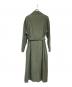 JIL SANDER+ (ジルサンダープラス) 長袖ワンピース グリーン サイズ:SIZE 38 未使用品：30000円