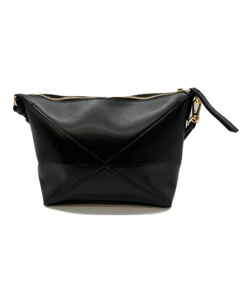 LOEWE（ロエベ）LOEWE (ロエベ) PUZZLE FOLD POUCH ブラックの古着・服飾アイテム