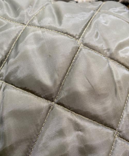 LAVENHAM（ラベンハム）LAVENHAM (ラベンハム) 裏ボア キルティングコート オリーブ サイズ:SIZE 38の古着・服飾アイテム