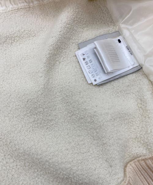 MONCLER（モンクレール）MONCLER (モンクレール) MAGLIA CARDIGAN ホワイト サイズ:表記無しの古着・服飾アイテム