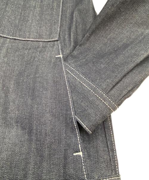 foufou（フーフー ザドレス）foufou (フーフー ザドレス) 23AW no collar denim jacket インディゴ サイズ:SIZE 1の古着・服飾アイテム
