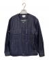 foufou（フーフー ザドレス）の古着「23AW no collar denim jacket」｜インディゴ