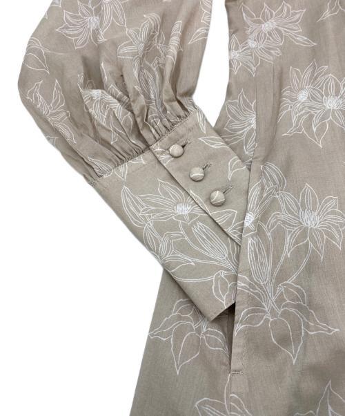 foufou（フーフー）foufou (フーフー) 長袖ワンピース ベージュ サイズ:SIZE Freeの古着・服飾アイテム