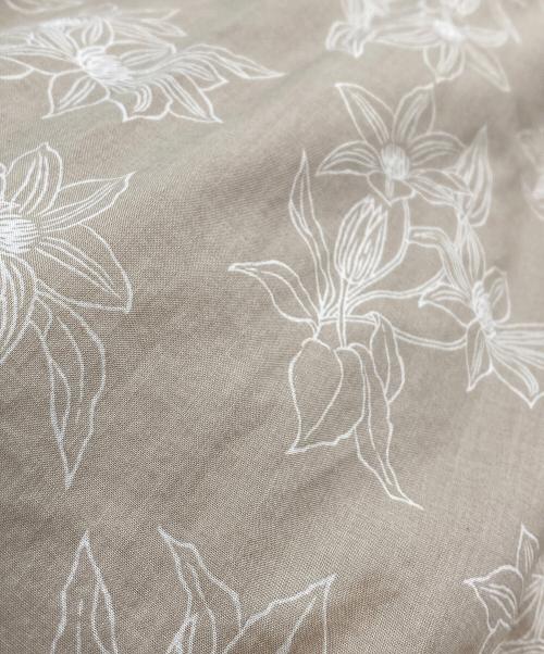 foufou（フーフー）foufou (フーフー) 長袖ワンピース ベージュ サイズ:SIZE Freeの古着・服飾アイテム