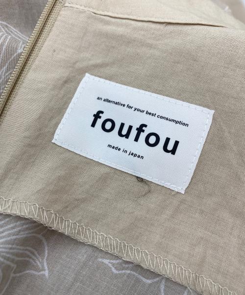 foufou（フーフー）foufou (フーフー) 長袖ワンピース ベージュ サイズ:SIZE Freeの古着・服飾アイテム