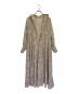 中古・古着 foufou (フーフー) 長袖ワンピース ベージュ サイズ:SIZE Free：10000円