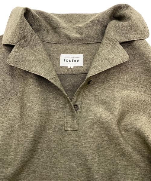 foufou（フーフー ザドレス）foufou (フーフー ザドレス) 23SS ester herringbone open collar one piece ベージュ サイズ:SIZE 1の古着・服飾アイテム