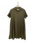 foufou（フーフー ザドレス）の古着「23SS ester herringbone open collar one piece」｜ベージュ