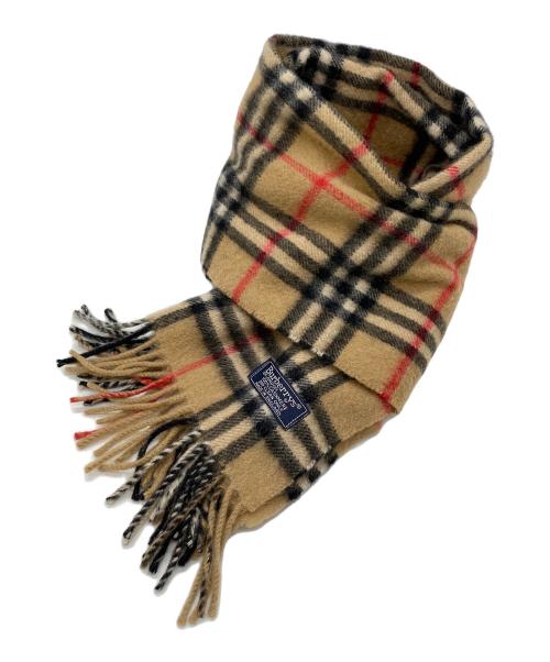 Burberry's（バーバリーズ）Burberry's (バーバリーズ) カシミヤストール ブラウンの古着・服飾アイテム