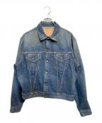 LEVI'S 557XXリーバイス507ダブルエックス）の古着「00's 復刻 3rd トラッカー」｜ミディアムインディゴ