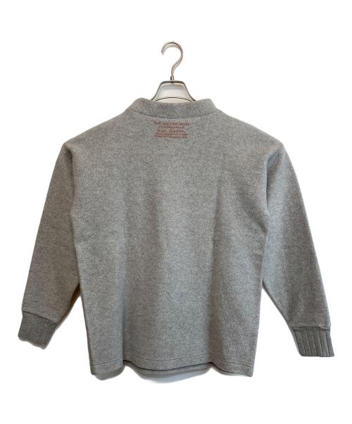 J.S HOMESTEAD（ジャーナルスタンダード ホームステッド）J.S HOMESTEAD (ジャーナルスタンダード ホームステッド) NIGEL CABOURN (ナイジェルケーボン) THE DRAWING ROOM ボトルネックスウェットシャツ グレー サイズ:SIZE 48の古着・服飾アイテム