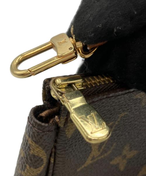 LOUIS VUITTON（ルイ ヴィトン）LOUIS VUITTON (ルイ ヴィトン) ハンドポーチ ブラウンの古着・服飾アイテム