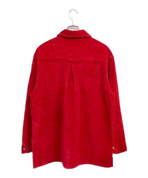 WOOLRICH（ウールリッチ）WOOLRICH (ウールリッチ) '90s コーデュロイシャツ レッド サイズ:SIZE LL (US L)の古着・服飾アイテム
