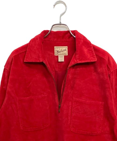 WOOLRICH（ウールリッチ）WOOLRICH (ウールリッチ) '90s コーデュロイシャツ レッド サイズ:SIZE LL (US L)の古着・服飾アイテム