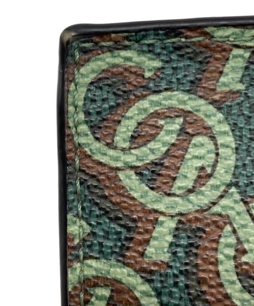 COACH（コーチ）COACH (コーチ) スナップウォレット グリーンの古着・服飾アイテム