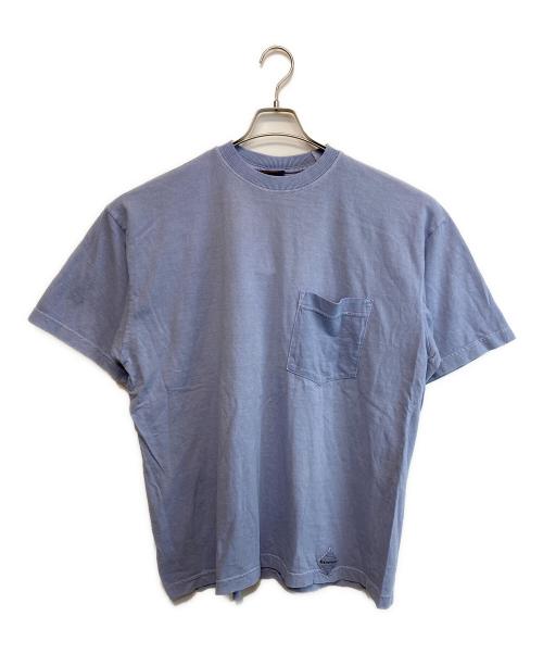 GRAMICCI（グラミチ）GRAMICCI (グラミチ) 80-90s ピグメントポケットT ライトブルー サイズ:SIZE US L 未使用品の古着・服飾アイテム