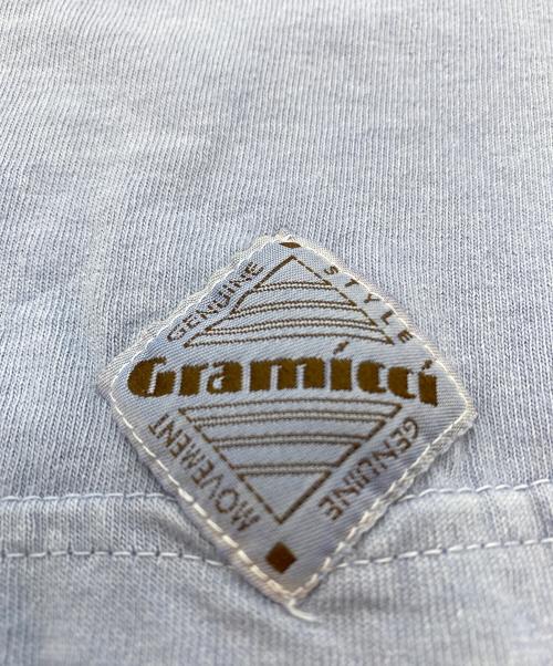GRAMICCI（グラミチ）GRAMICCI (グラミチ) 80-90s ピグメントポケットT ライトブルー サイズ:SIZE US L 未使用品の古着・服飾アイテム