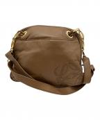 LOEWEロエベ）の古着「ショルダーバッグ」｜キャメル