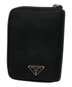 PRADAプラダ）の古着「コンパクトウォレット」｜ブラック