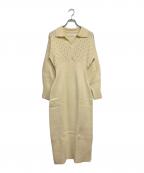 LAGUNA MOONラグナムーン）の古着「ニットワンピース」｜アイボリー