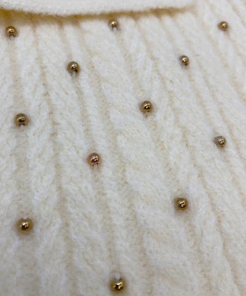 LAGUNA MOON（ラグナムーン）LAGUNA MOON (ラグナムーン) ニットワンピース アイボリー サイズ:SIZE S 未使用品の古着・服飾アイテム