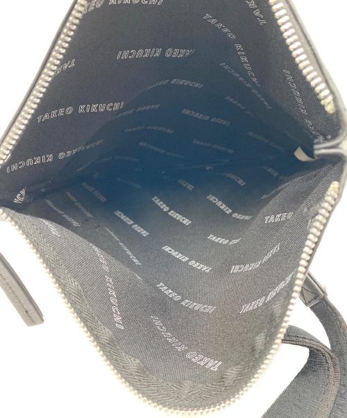 TAKEO KIKUCHI（タケオキクチ）TAKEO KIKUCHI (タケオキクチ) 2WAYショルダーバッグ ブラックの古着・服飾アイテム