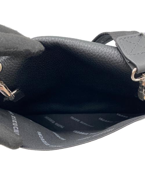 TAKEO KIKUCHI（タケオキクチ）TAKEO KIKUCHI (タケオキクチ) 2WAYショルダーバッグ ブラックの古着・服飾アイテム