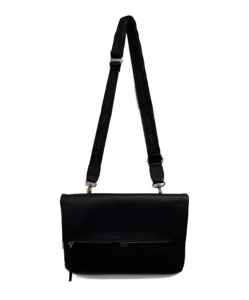 TAKEO KIKUCHI（タケオキクチ）TAKEO KIKUCHI (タケオキクチ) 2WAYショルダーバッグ ブラックの古着・服飾アイテム