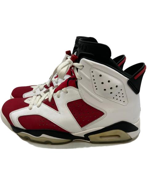 NIKE（ナイキ）NIKE (ナイキ) AIR JORDAN6 ホワイト×レッド サイズ:27㎝の古着・服飾アイテム
