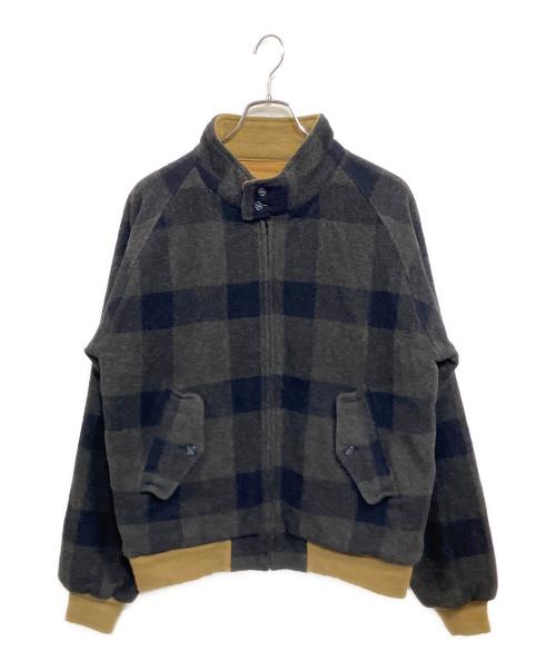 WOOLRICH（ウールリッチ）WOOLRICH (ウールリッチ) 90-00s ウールミックス ブルゾン ブラック×グレー サイズ:SIZE M (JP)の古着・服飾アイテム