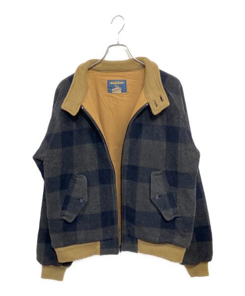 WOOLRICH（ウールリッチ）WOOLRICH (ウールリッチ) 90-00s ウールミックス ブルゾン ブラック×グレー サイズ:SIZE M (JP)の古着・服飾アイテム