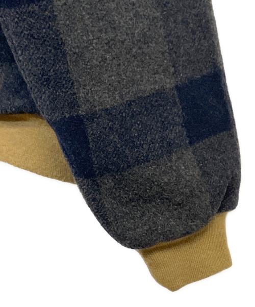 WOOLRICH（ウールリッチ）WOOLRICH (ウールリッチ) 90-00s ウールミックス ブルゾン ブラック×グレー サイズ:SIZE M (JP)の古着・服飾アイテム