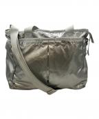 LeSportsac×ひとりっぷレスポートサック×ヒトリップ）の古着「RYAN TRAVEL TOTE2」｜シルバー