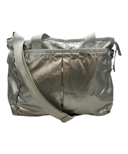 LeSportsac（レスポートサック）LeSportsac (レスポートサック) ひとりっぷ (ヒトリップ) RYAN TRAVEL TOTE2 シルバーの古着・服飾アイテム