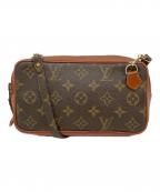 LOUIS VUITTONルイ ヴィトン）の古着「マルリーバンドリエール 旧型」｜ブラウン